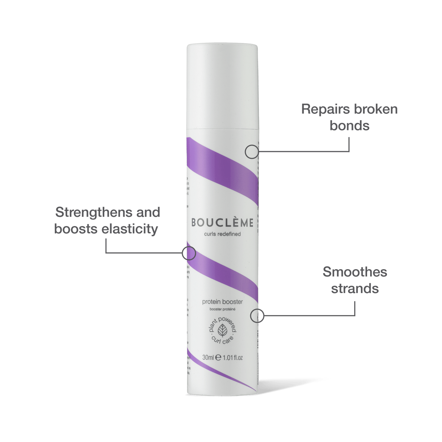Gebruik deze krachtige druppels proteïne booster om de elasticiteit van het haar te verbeteren en je krullen te versterken.