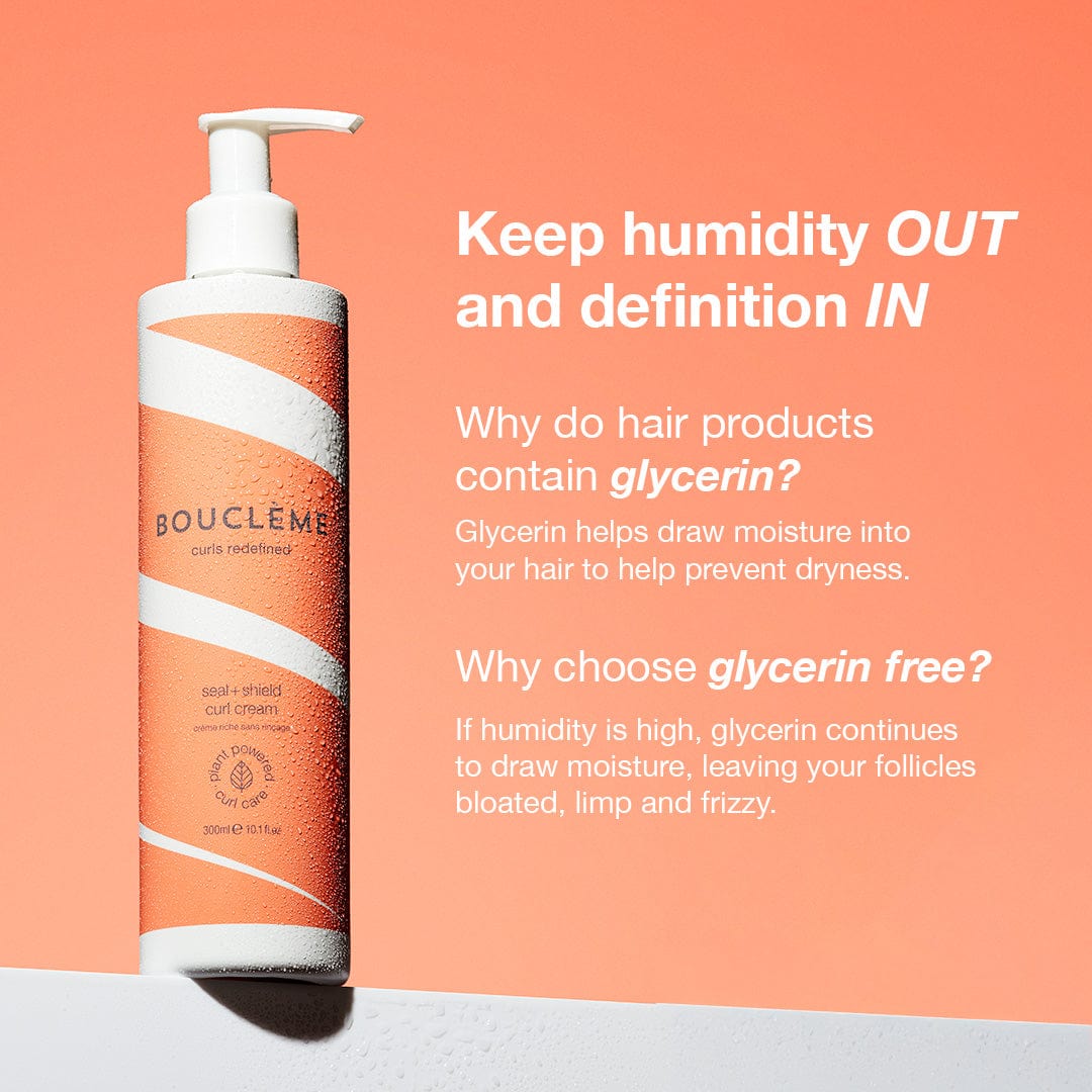Waarom je Seal + Shield glycerinevrije krulcrème moet kiezen