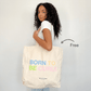 Een modelfoto van de Bouclème tote bag